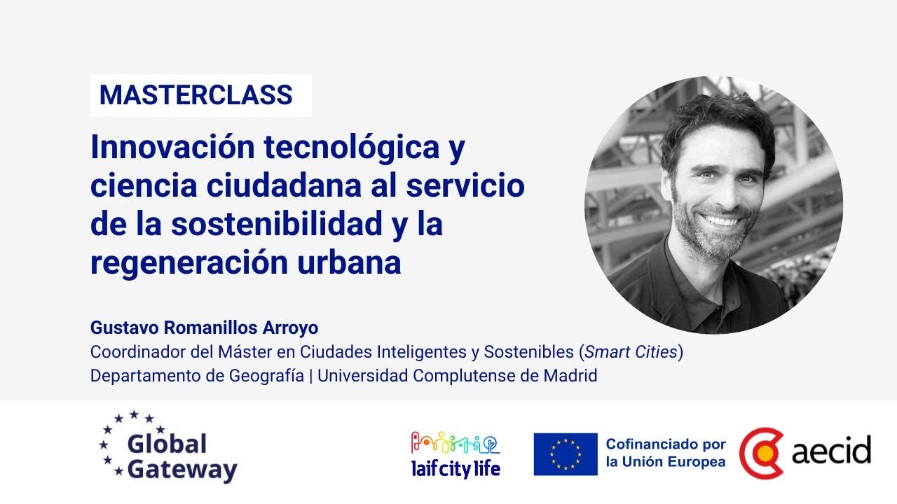 Foto promocional de la masterclass